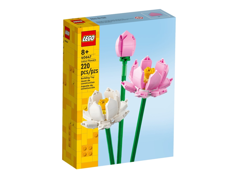 Lego Iconic 40647 Lotusblumen