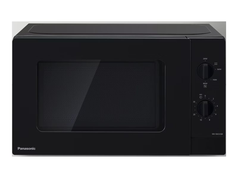 Panasonic NN-SM22QBEPG - Mikrovågsugn - 20 liter - 800 W - svart | Vitvaror - Ugnar - Mikrovågsugnar | GameStuff