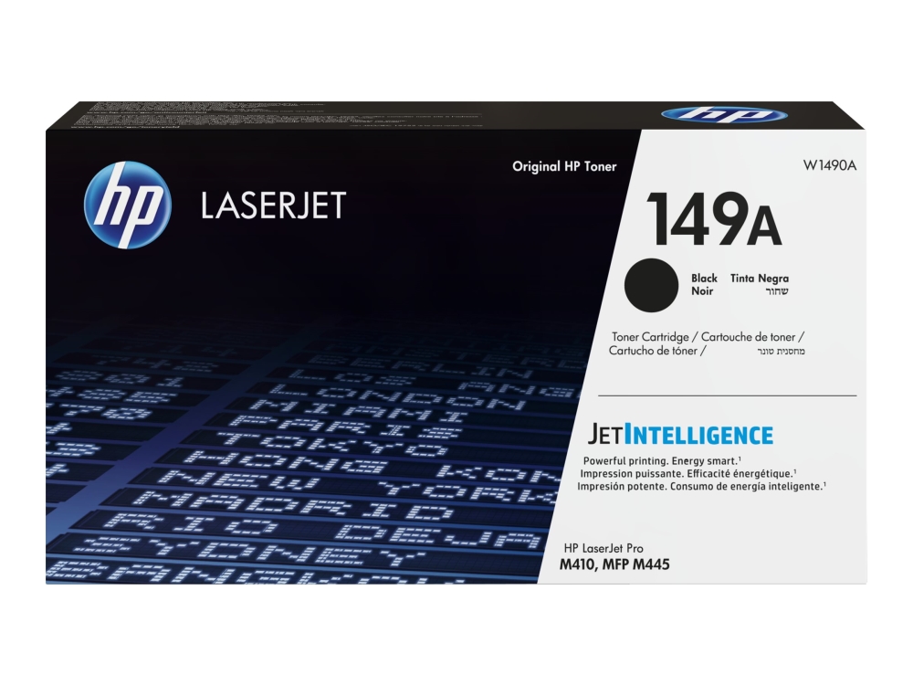 HP 149A - Sort - original - LaserJet - tonerpatron (W1490A) - for LaserJet Pro 4001, 4002, 4003, 4103, MFP 4101, MFP 4102, MFP 4103, MFP 4104