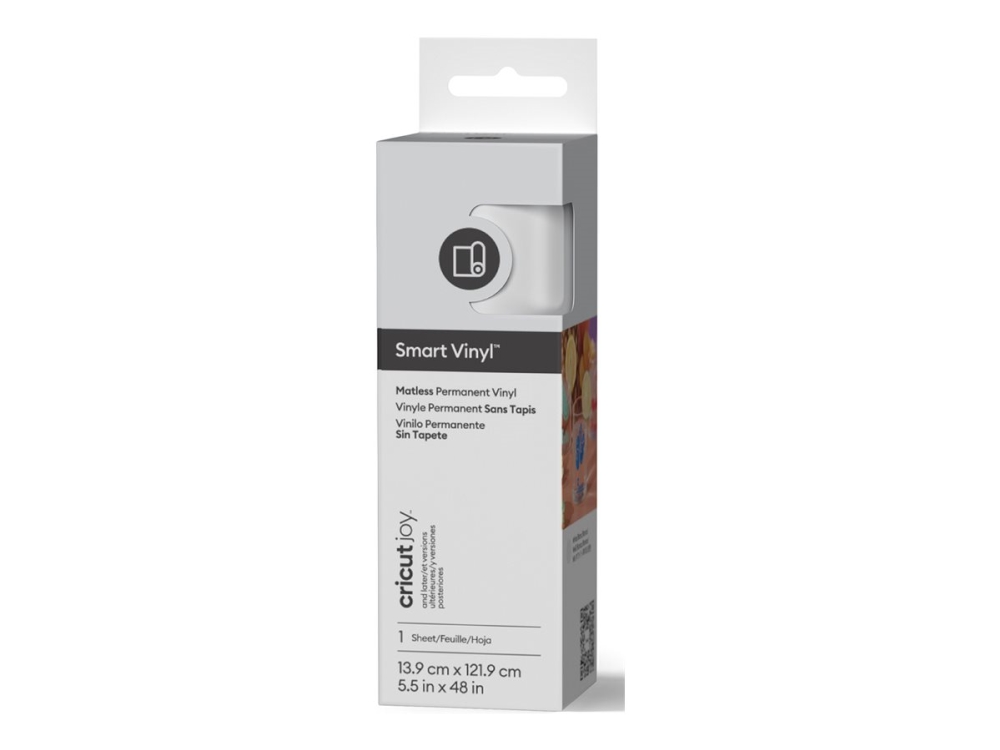 Cricut Joy Smart Vinyl - Hantverksmaterial - 13.9 x 121.9 cm - vit - permanent - vinyl | Radiostyrd - Modellbygge Motor - Tillbehör | GameStuff