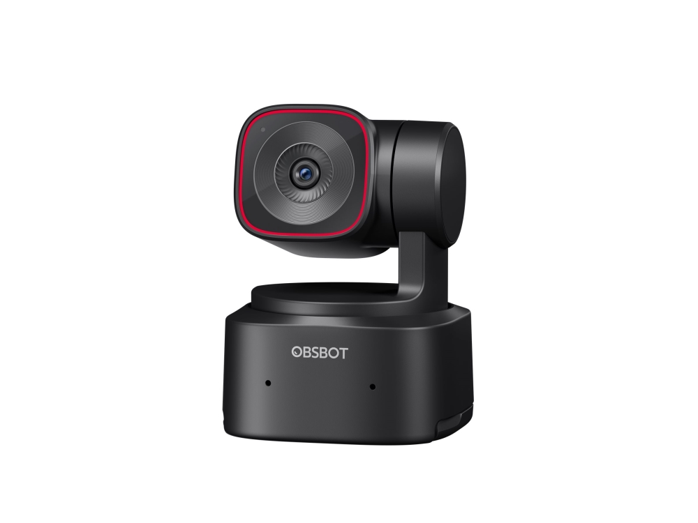 OBSBOT Tiny 2 Lite PTZ 4K Webcam – 1/2" CMOS, AI Auto Tracking, HDR, 4x Zoom – Sort