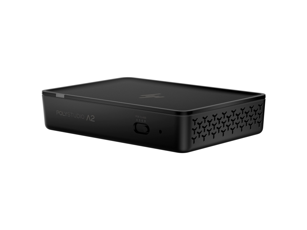 Poly Studio A2-Audiobridge Mit Cat6a- Und Mikrofonverlängerungskabel Und Montageplatte