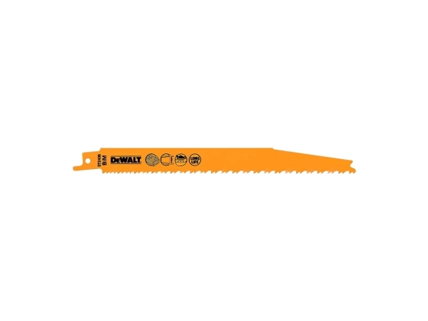 Satz Mit 5 Stück Bim-Universalblättern 203Mm Für Dewalt-Säbelsäge [Dt2406-Qz]