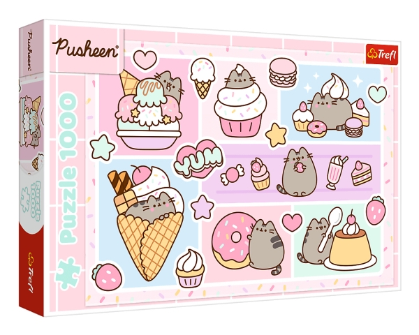 Trefl Pusheen, 1000 Stück(E), Kunst