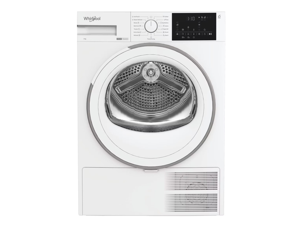 Whirlpool SD 9BD W EE - Tørremaskine - bredde: 59.8 cm - dybde: 60.7 cm - højde: 84.6 cm - frontbetjening - hvid