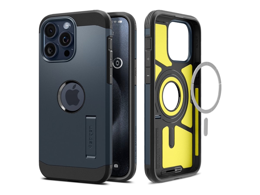 Spigen Acs06595, Cover, Apple, Iphone 15 Pro Max, 17 Cm (6.7"), Metallisch