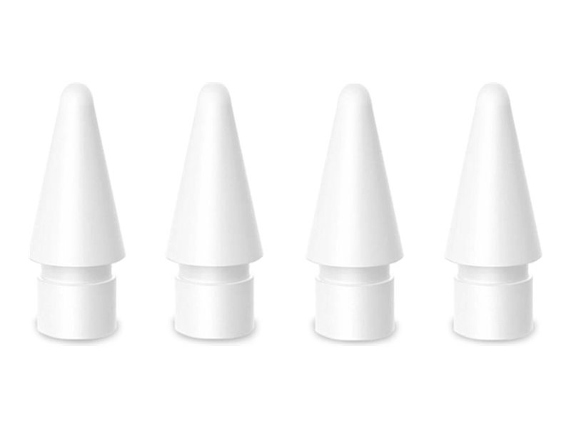 4smarts - Utbytesspets för penna - vit (paket om 4) - för Apple Pencil | Datortillbehör - Möss & Tangentbord - Ritbord tillbehör | GameStuff