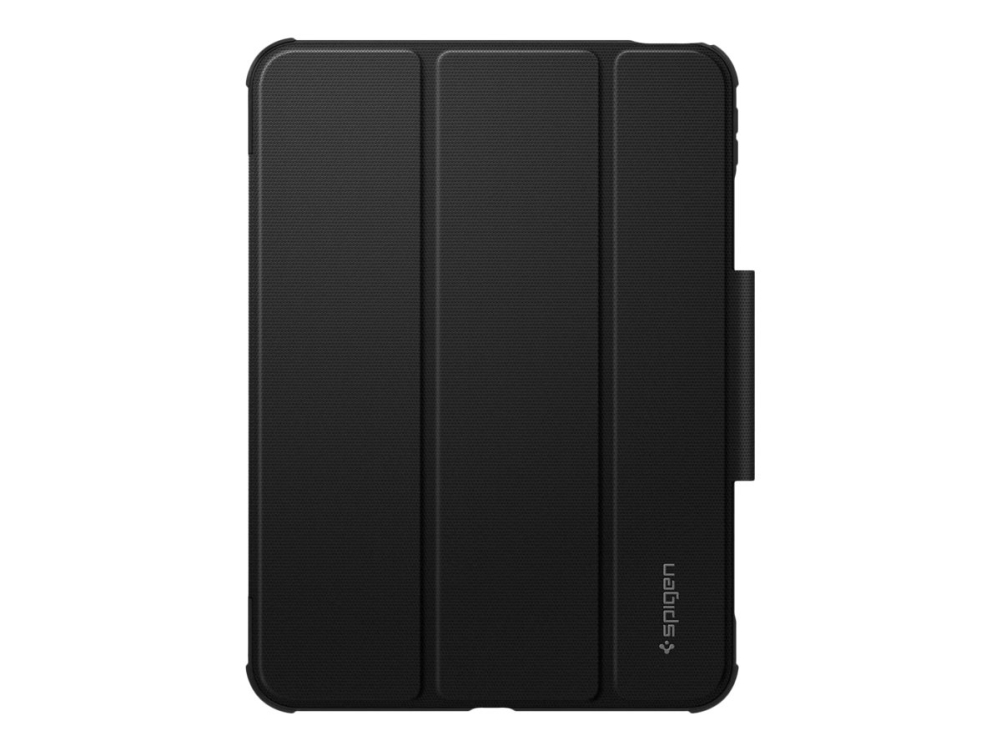 Spigen Rugged Armor Pro - Flipomslag Til Tablet - Grov - Termoplastisk Polyuretan (Tpu), Polyuretan-Læder - Sort - 10.9" - For Apple 10.9-Inch Ipad (