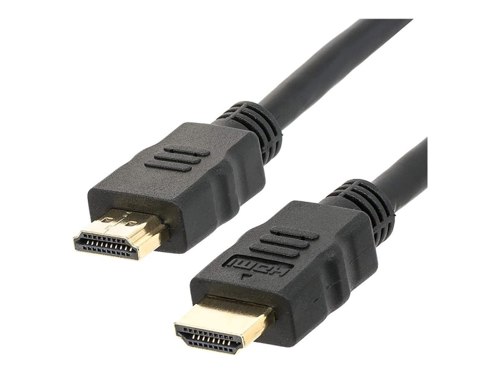 Techly - High Speed - Hdmi-Kabel Med Ethernet - Hdmi Han Til Hdmi Han - 5 M - Sort - Tovejs, 4K24 Hz (4096 X 2160) Support, 100 Mbps Ethernet Underst