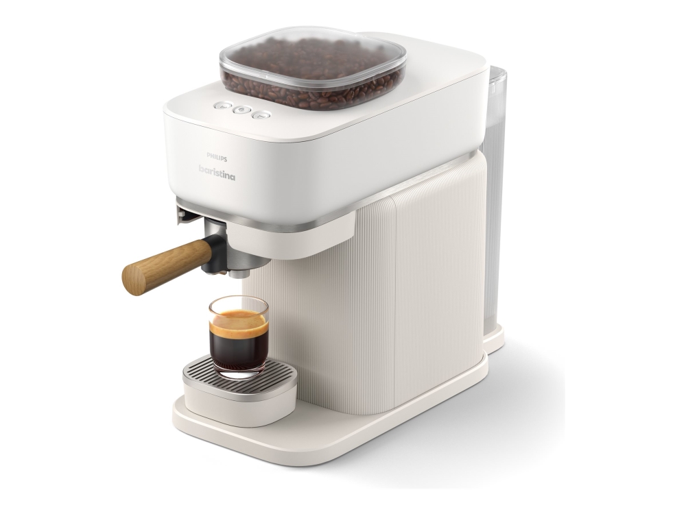 Philips Baristina BAR302 - Kaffemaskin - 16 bar - premium milky white