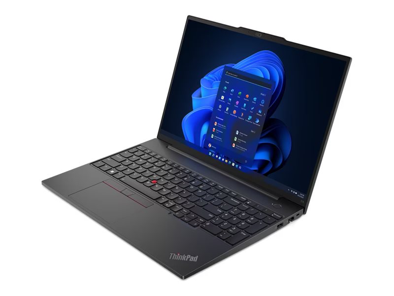 Lenovo ThinkPad E16 Gen 1 21JN - 180 graders gångsjärnskonstruktion - Intel Core i7 - 13700H / upp till 5 GHz - Win 11 Pro - Intel Iris Xe-grafik - 32 GB RAM - 512 GB SSD TCG Opal Encryption 2, NVMe - 16 IPS 1920 x 1200 - Wi-Fi 6 - grafitsvart - kbd: nordiskt (danska/finska/norska/svenska) - med 3 år Lenovo bud/inlämning | Datorer & Surfplattor - Bärbar dator | GameStuff