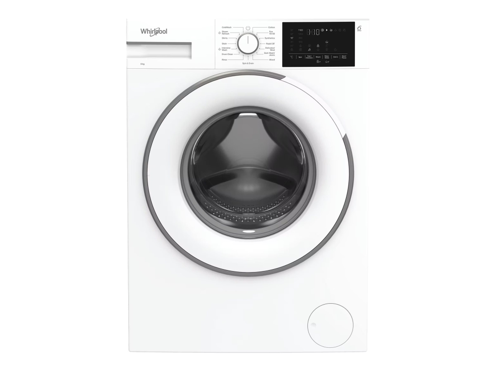 Whirlpool SM 96W EE - Tvättmaskin - bredd: 60 cm - djup: 58 cm - höjd: 84.5 cm - frontmatad - 65 liter - 9 kg - 1400 rpm - vit | Vitvaror - Tvätt & torkning - Frontlastande tvättmaskiner | GameStuff