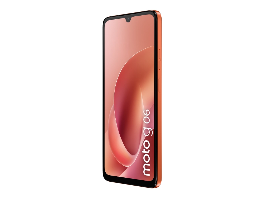 Motorola Moto G06 - 4G Smartphone - Dual-Sim - Ram 4 Gb / Intern Hukommelse 256 Gb - Microsd Slot - Lcd-Skærm - 6.88" - 1640 X 720 Pixels (120 Hz) -