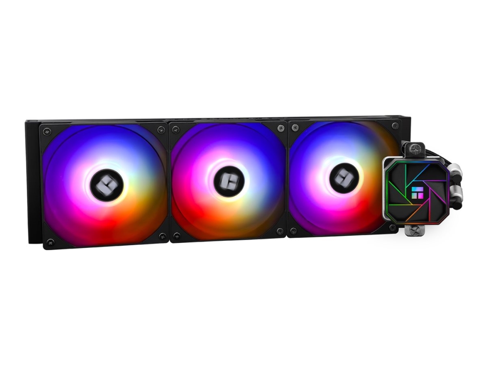 Thermalright Aqua Elite 360 V3 - Processors flydende kølesystem - ARGB - (for: LGA115x Socket, LGA1200, LGA1700, LGA1851, LGA2011, LGA2066, AM4, AM5) - 120 mm - sort