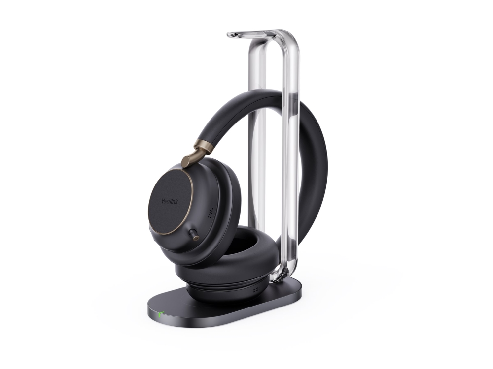 Yealink Bh76 Plus - Headset - På Øret/Fuld Størrelse - Bluetooth - Trådløs - Aktiv Støjfjerning - Usb-A Via Bluetooth Adapter - Sort - Certified For