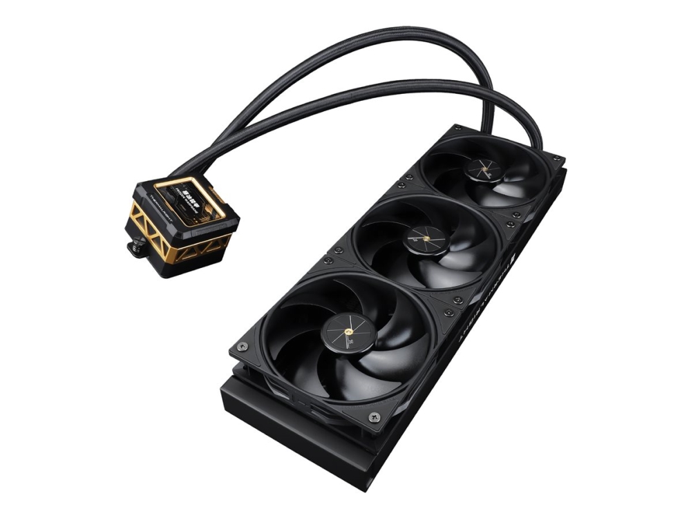 Thermalright Frozen Warframe 360, All-In-One-Flüssigkeitskühler, 12 Cm, Schwarz