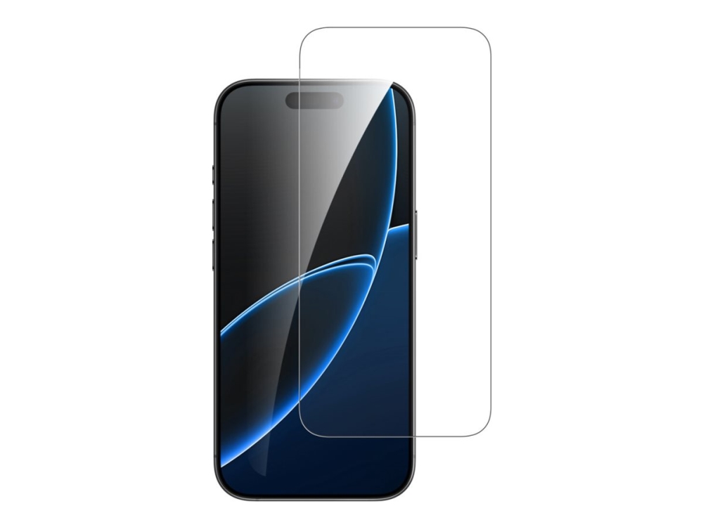 4Smarts Second Glass - Skærmbeskytter For Mobiltelefon - Med Monteringsramme - 2.5D - Glas - Gennemsigtig - For Apple Iphone Air