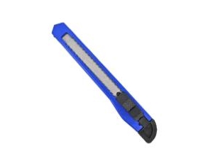 Hobbykniv 13X2x1cm Blå,48 Stk/Bk - (48 Stk.)