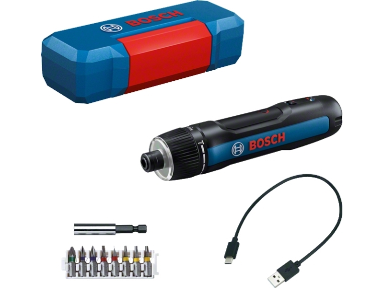 Bosch GO 3 Professional sladdl&ouml;s skruvdragare 3,6Volt bl&aring;/svart i miniv&auml;ska (06019H2201)
