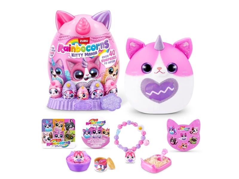 Rainbocorns Kitty Mania, Dyr, 3 År, Flerfarvet