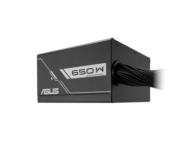 Asus Prime -650B-Black, 650 W, 100 - 240 V, Aktiv, 110 W, 648 W, 110 W