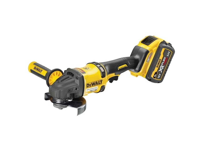 Dewalt Angle Grinder FV 125mm 54V 2Ah, TSTAK billede