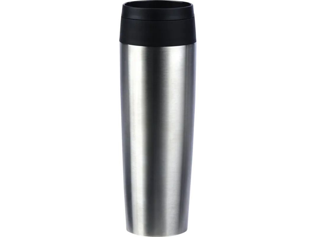 emsa Isoleret krus TRAVEL MUG Classic, 0,5 L., rustfrit stål af høj kvalitet, vakuumisoleret krop af rustfrit stål, kan skylles - 1 stk (N20219)
