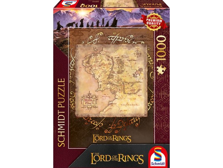 Schmidt Spiele 58551, 1000 Stykker, Fjernsyn/Film, 12 År