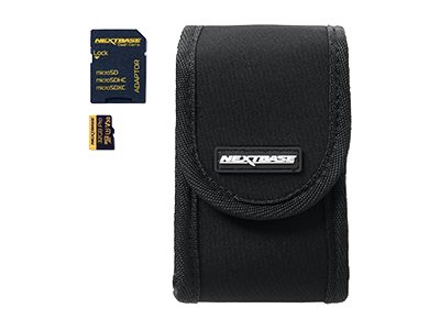 Nextbase Go Pack Carry Case+ 32Gb U3, Zubehör-Set, Schwarz, Nextbase, All Nextbase Dash Cams, 80 Mm, 40 Mm