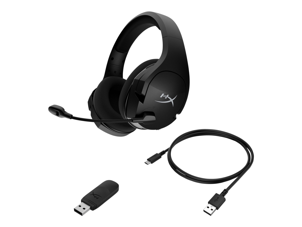 HyperX Cloud Stinger Core - Gaming Trådløs Headset Sort - GEEKD.dk