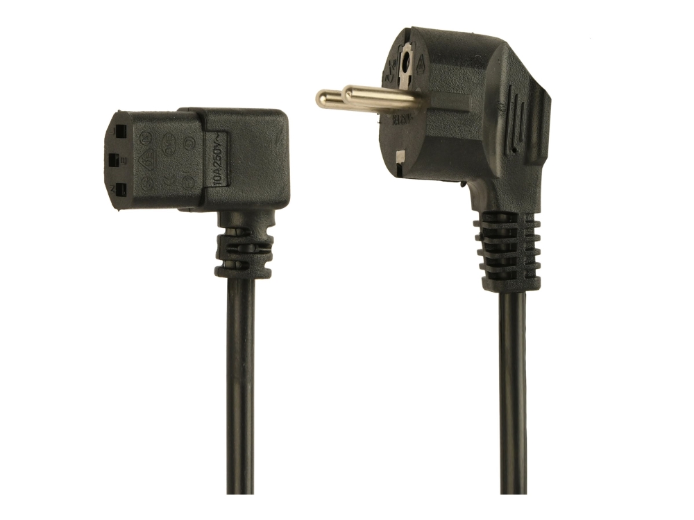 Gembird Pc-186A-Vde1b-1.5M, 1,5 M, Netzstecker Typ F, Iec C13, 10 A