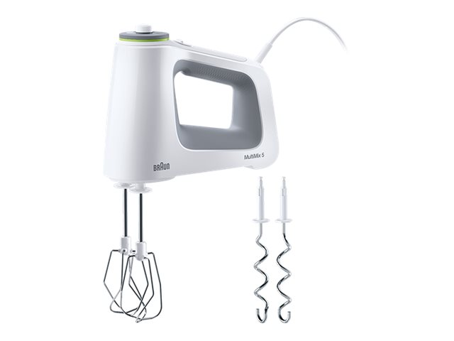 Braun MultiMix 5 HM 5100 WH - Håndmikser - 700 W - hvit/grå