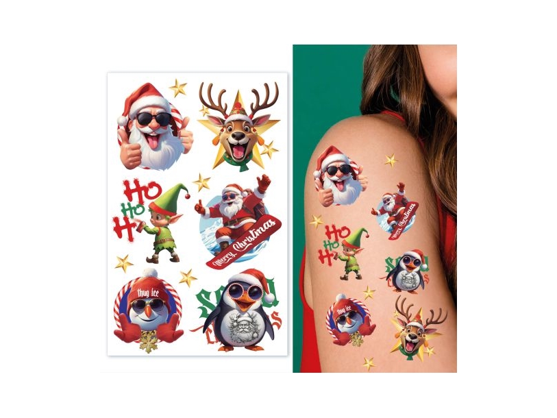 Lustige Weihnachts-Tattoos