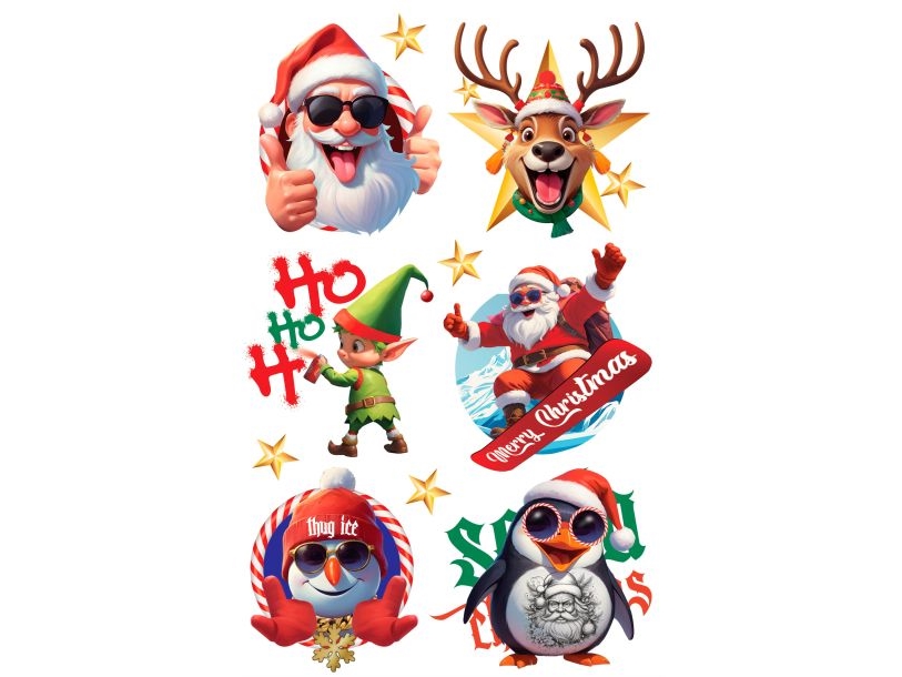 Lustige Weihnachts-Tattoos