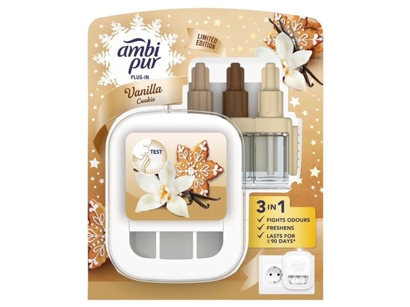 Ambi Pur Ambi Pur 3Volution Refill Til Vanilla Cookie Elektrisk Luftfrisker20ml