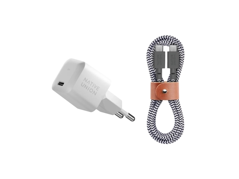 Native Union Fast30-Cc-Whzeb-Eu, Drinnen, Ac, Weiß