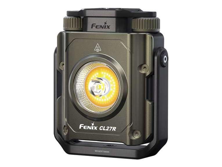 Fenix Cl27r, Sort, Grøn, Dreje, Batteriniveau, Ip66, Led, 5700 K