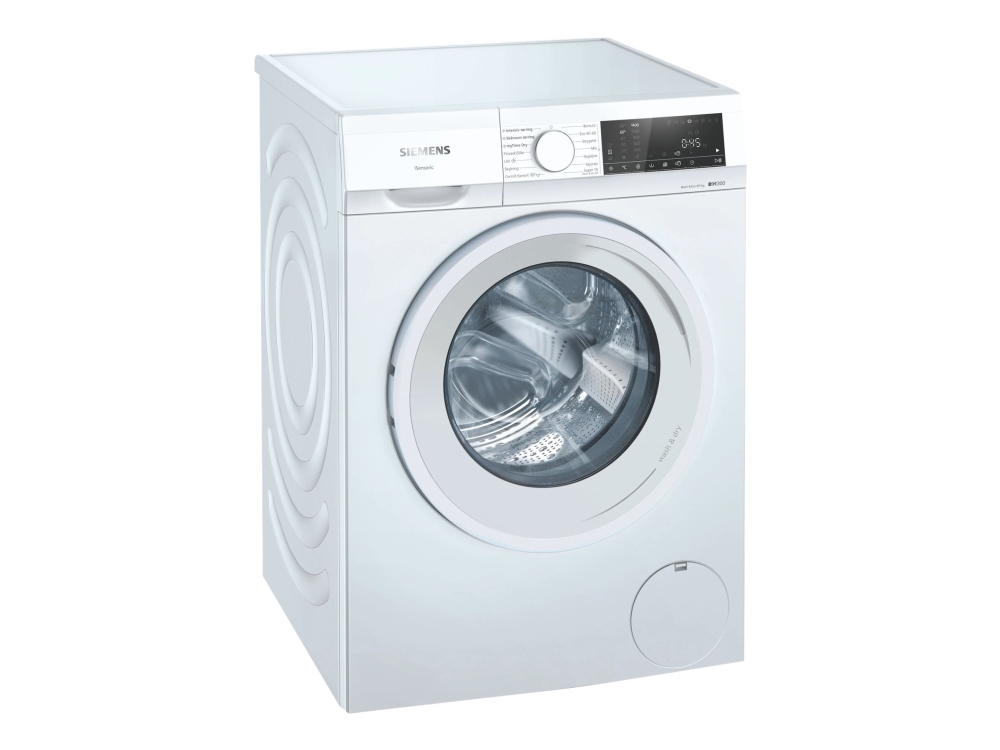 Siemens iQ300 WN34A1L0DN - Tvättmaskin/torktumlare - bredd: 59.8 cm - djup: 63 cm - höjd: 84.8 cm - frontmatad - 63 liter - 8 kg - 1400 rpm | Vitvaror - Tvätt & torkning - Tvätt-/torkningsmaskiner | GameStuff