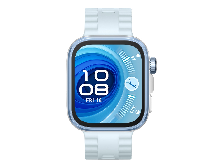 Huawei Watch Fit 4 Pro - Aluminiumslegering - Smart Ur Med Rem - Fluoroelastomer - Sort - Håndledsstørrelse: 130-210 Mm - Display 1.82" - Bluetooth -