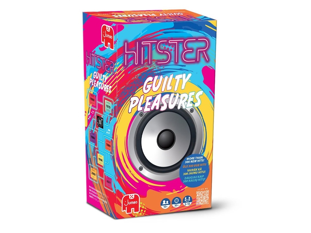 JUMBO HITSTER Vakarėlių žaidimas: Guilty Pleasures