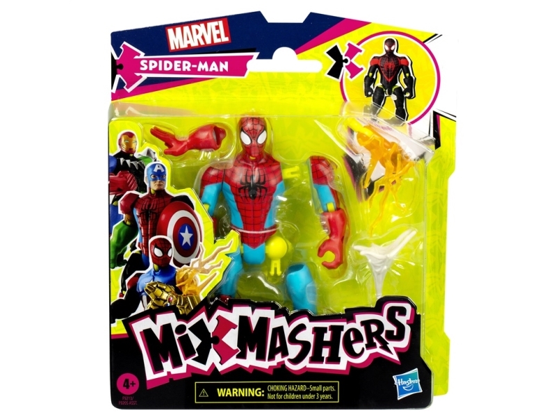 Spiderman SPIDER-MAN MIXMASHERS Herojaus figūrėlė, 12,7 cm