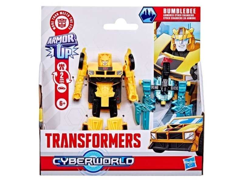 Transformers Cyberworld Figure Armored Cyber Changers, 10Cm