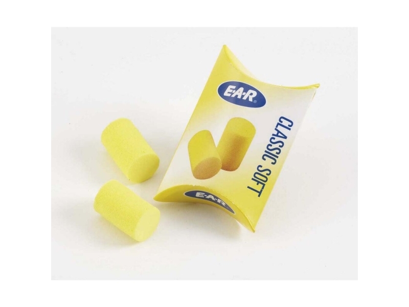 3M PP-01-002, Genanvendelig øreprop, Gul, 28 dB, PVC, Kasse