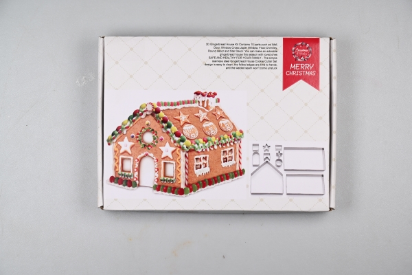 Det Gamle Apotek Kakform, h 6,6cm, b 5,1cm, d 6cm, 10/set, silverfärgad | Julen - Juldekorationer - Dekorationer för jul | GameStuff