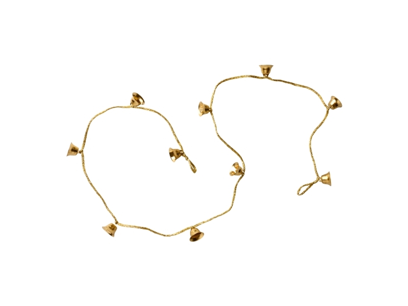 Det Gamle Apotek Klokke til dekoration, b 120cm, guld