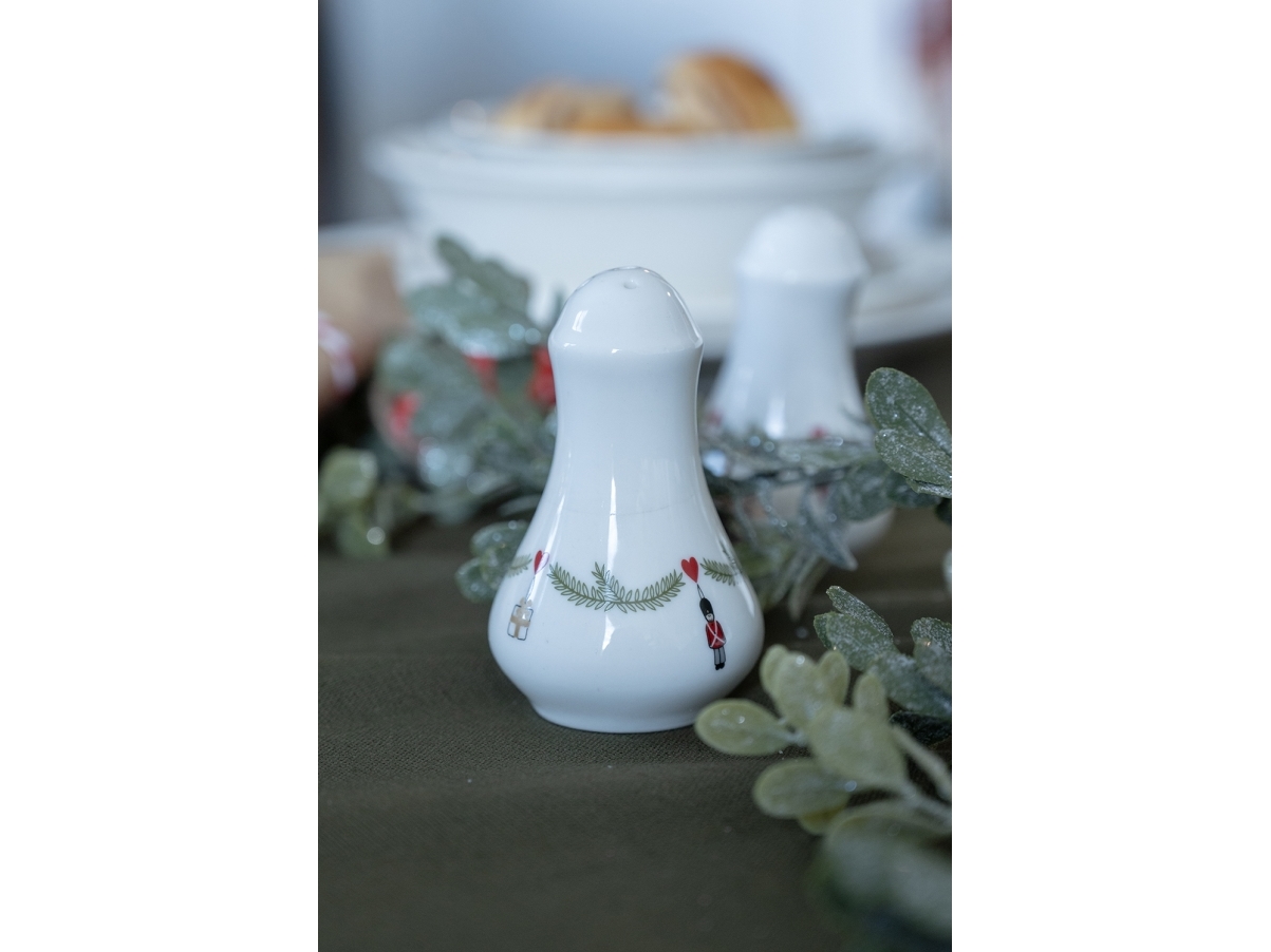 Det Gamle Apotek Classic jul salt & peppar, h8,3xØ5 cm, vit | Bostäder - Hemtextil - Kökstextilier | GameStuff