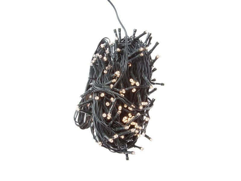 Det Gamle Apotek Lyskæde 200 led l1990 cm 31v adapter ip44 grøn, 1/colorbox
