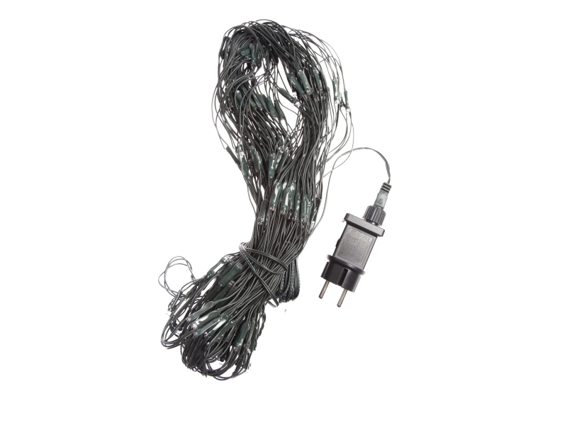 Det Gamle Apotek Lyskæde net 240 led b 150cm d 250cm 31v adapter ip44 grøn, 1/colorbox
