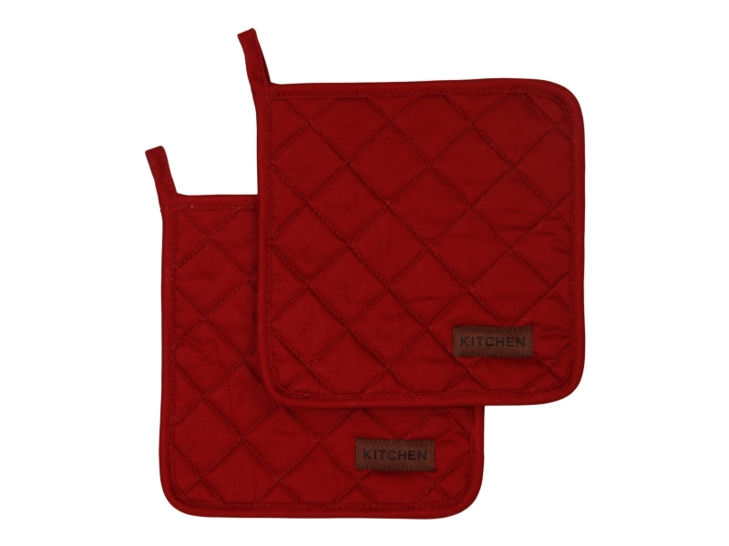 Det Gamle Apotek Topflappen, Bio, 2/Set, 100% Baumwolle, 170 G/M², H 20Cm, B 20Cm, T 1Cm