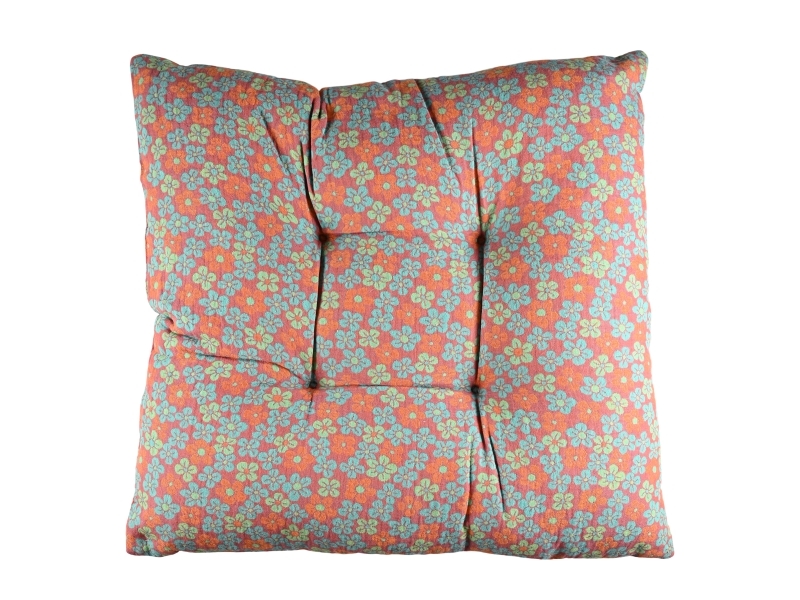 Det Gamle Apotek Kissen, H 45Cm, B 45Cm, Rot